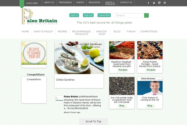 Kale-pro theme site design template sample