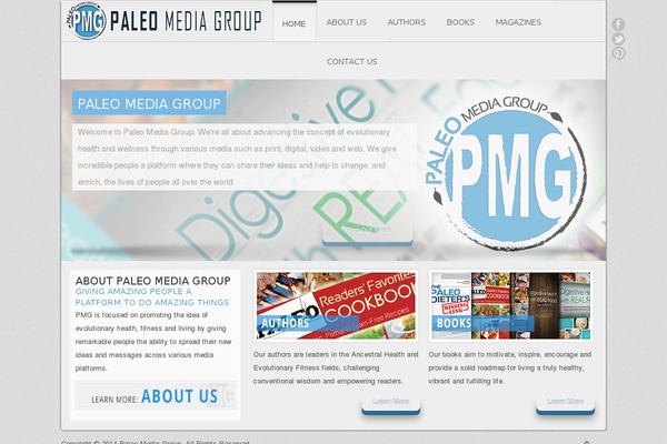 paleomediagroup.com site used Paleomg