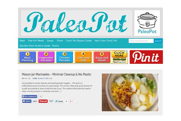 paleopot.com site used Dyad