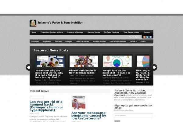 Newsmag Child theme site design template sample