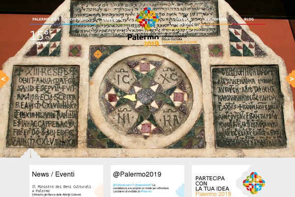 palermo2019.it site used Os2