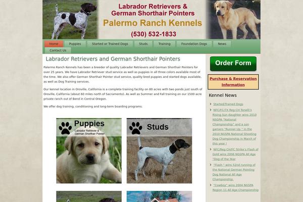 palermoranchkennels.com site used Palermoranch1
