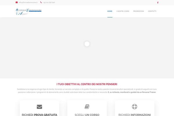 Waxom theme site design template sample