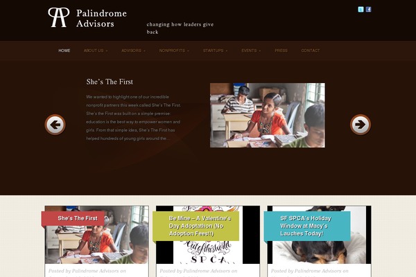 palindromeadvisors.org site used Kabru