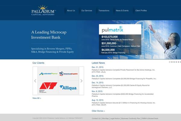 palladiumcapital.com site used Pall-adium1