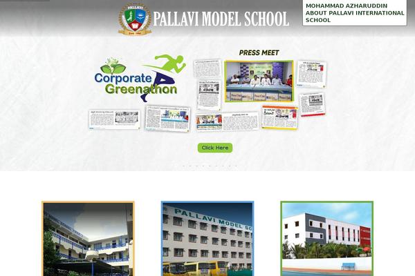 pallavimodelschools.org site used Pallavi