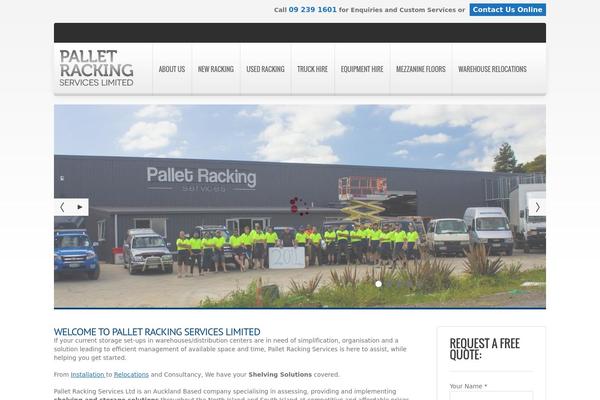 palletrackingservices.co.nz site used Pallet