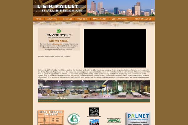 palletsco.com site used Palletsco