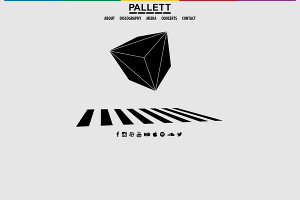 pallett-music.com site used Pallett