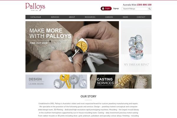 palloys.com.au site used Palloys