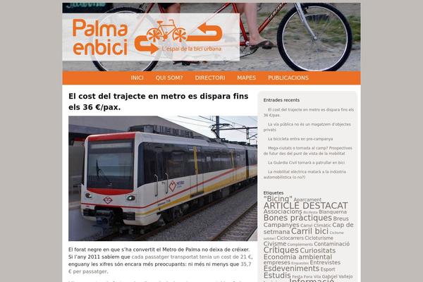 palmaenbici.com site used Basic Simplicity