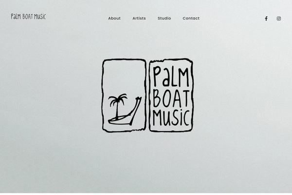 SoundRise theme site design template sample