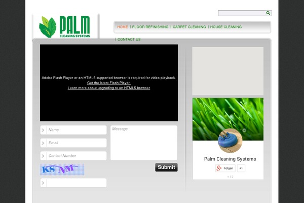 palmcleaningsystems.com site used Easywplocal
