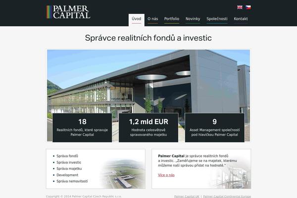 palmercapital.cz site used Palmer