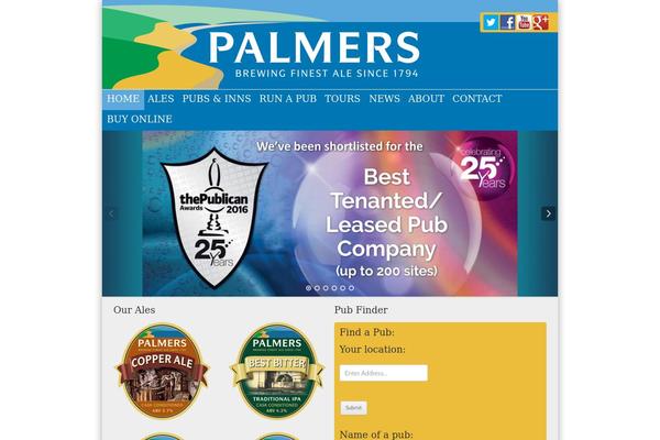 palmersbrewery.com site used Palmers