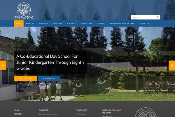 palmerschool.org site used Palmer