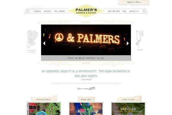 palmersgarden.com site used Palmers