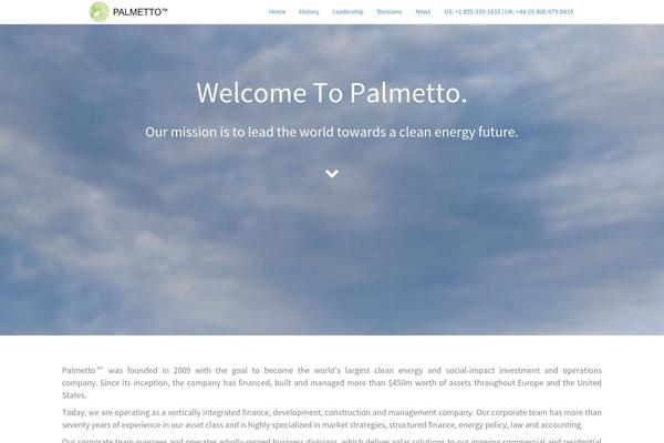 palmetto.com site used Palmetto
