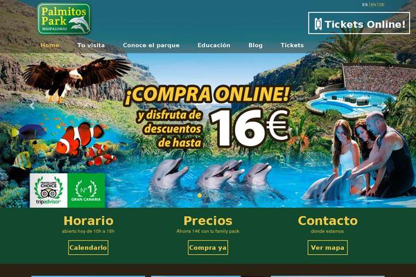 palmitospark.es site used Palmitospark