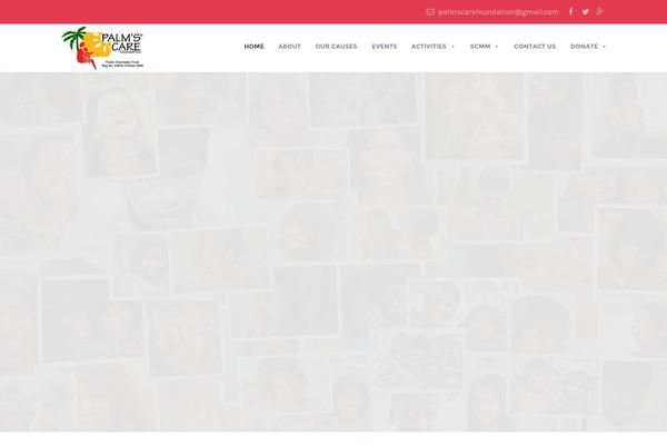 Charitas Lite theme site design template sample
