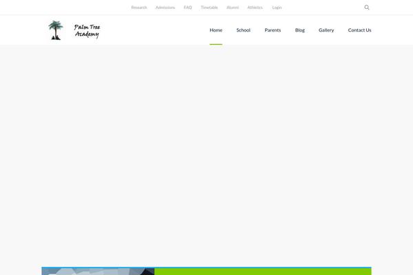 Smarty-child theme site design template sample