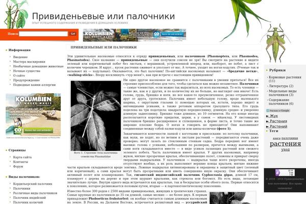 palochniki.ru site used Theme409