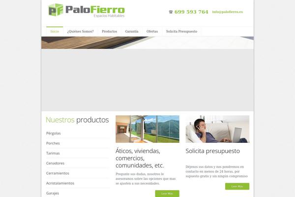 palofierro.es site used Mexin_child_theme