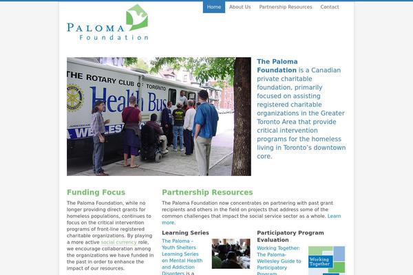 palomafoundation.ca site used Paloma