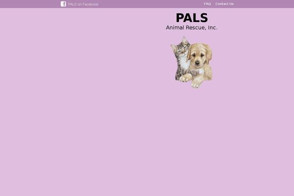 palsrescue.org site used Pals-01