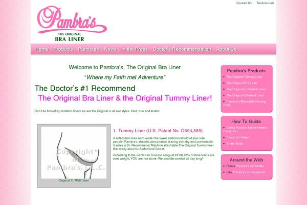 pambras.com site used Revived