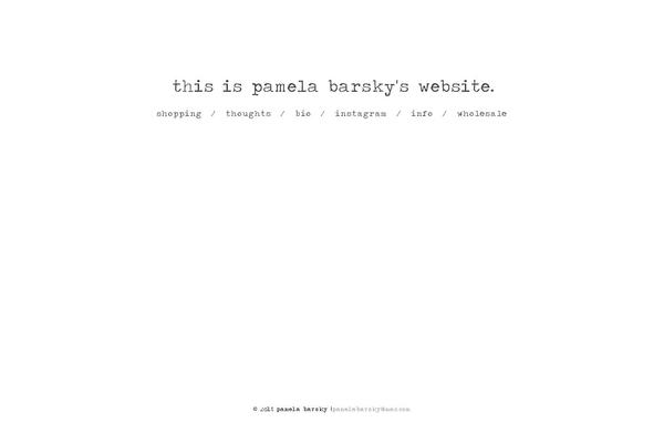pamelabarsky.com site used Tipbt