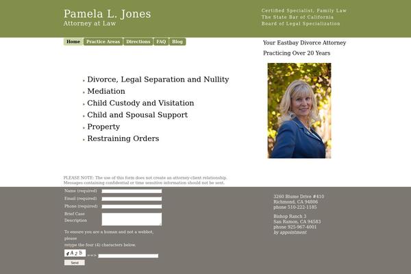 pamelaljones.com site used Pamelajones