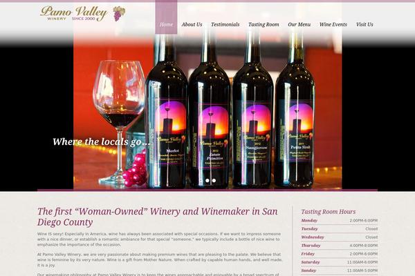 White Rock theme site design template sample