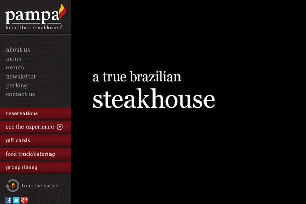 pampasteakhouse.com site used Pampa