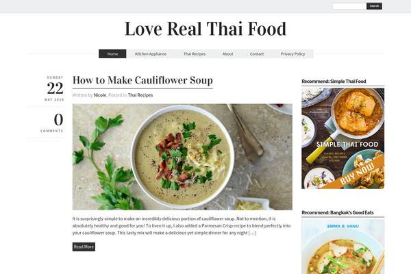 pamrealthaifood.com site used Restaurante