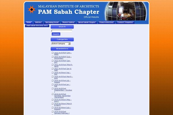 pamsabah.com site used Pamsabah