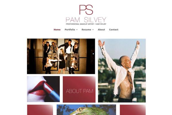 pamsilvey.com site used Canvas