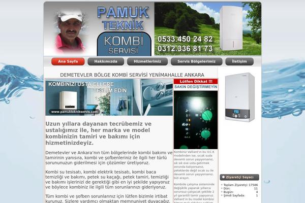 pamukteknikservis.com site used Pamuksite