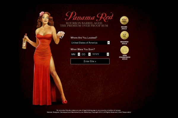 panamaredrum.com site used Red