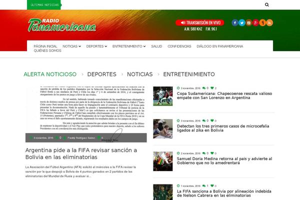 panamericana-bolivia.com site used Wowmag-child