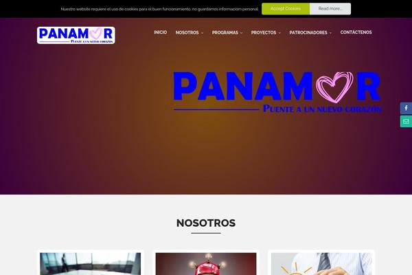 panamor.org site used Flatastic