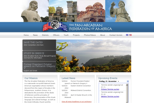 panarcadian.org site used Panarcadian