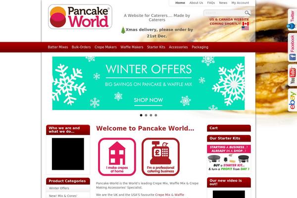 pancake-world.com site used Pancakeworld