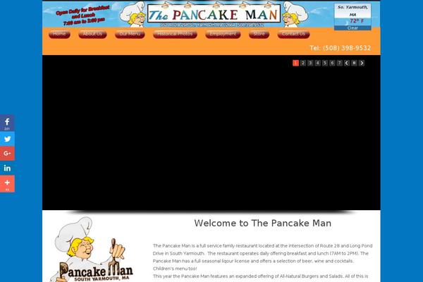 pancakeman.com site used Pancake
