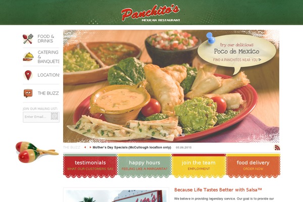 panchitos.net site used Pericos