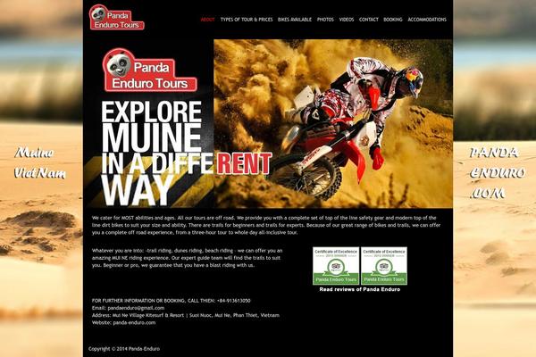 panda-enduro.com site used Villa-panda