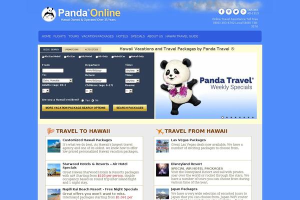 pandaonline.com site used Versionfour