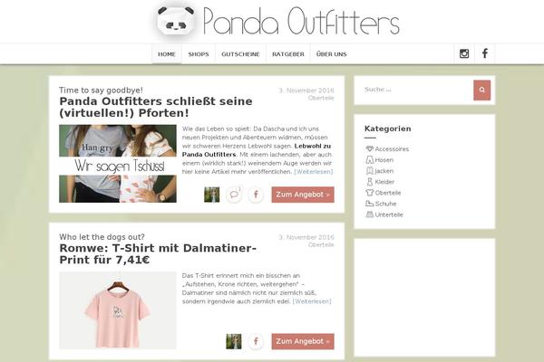 pandaoutfitters.de site used Amadeus