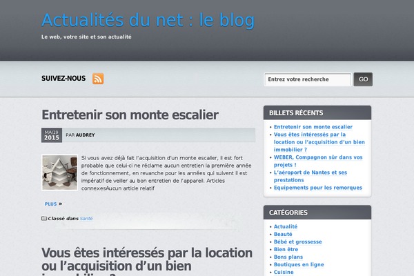 evolve theme site design template sample