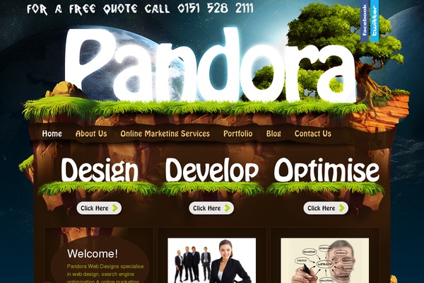 pandorawebdesigns.co.uk site used Theme1238
